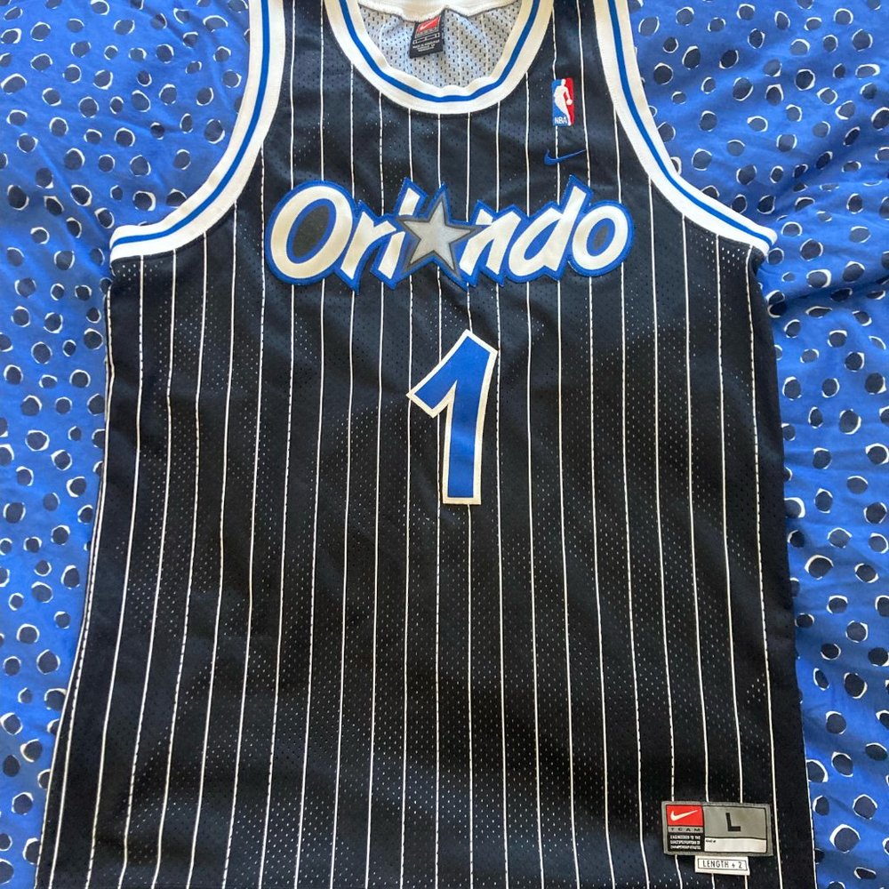 Tracy McGrady Orlando Magic Throwback Swingman Hardwood Classics Jersey Nike Lar
